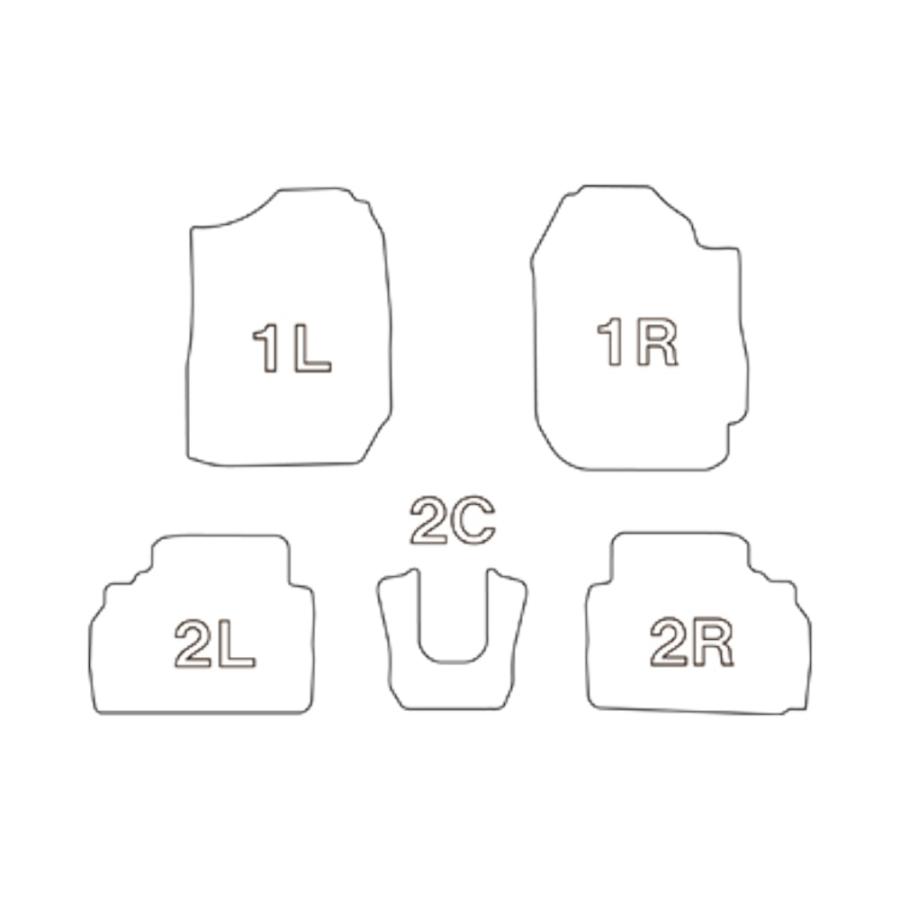 イレブンインターナショナル Clazzio 立体フロアマット 1列目+2列目 ジムニー/ジムニーシエラ MT車 NEWラバータイプ ES-6016 フロアマット