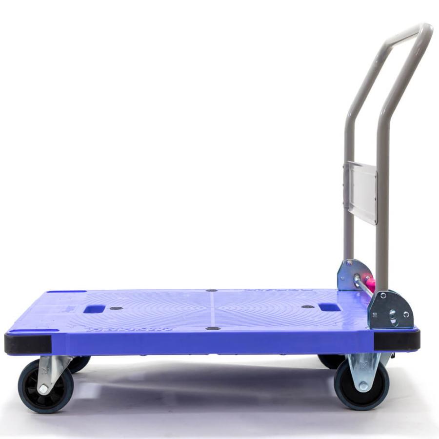 ナンシン 樹脂製運搬車 微音 プッシュブレーキ DSK-301B2 なんしん