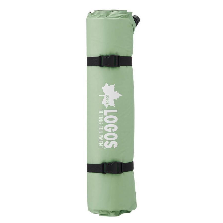 【2個セット】 LOGOS 100セルフインフレートマット・SOLO ダブルバルブ・高密弾力）100セルフインフレートマット・SOLO|ギア