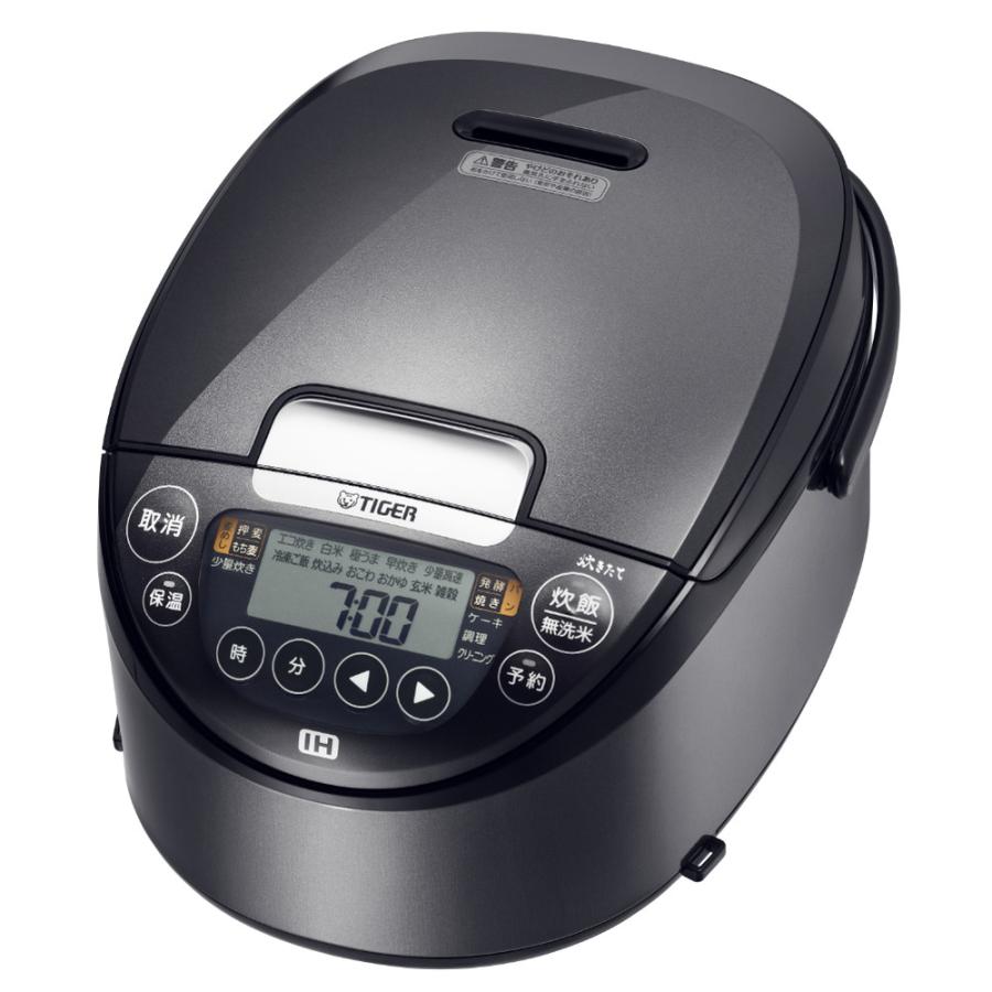 タイガー魔法瓶 IHジャー炊飯器 炊きたて ダークグレー JPW-X180HD 1升