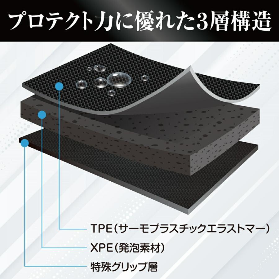 タント タントカスタム タントファンクロス シフォン フロアマット 立体 3D NEWラバー 1列目+2列目セット Clazzio クラッツィオ ED-6522 | Clazzio | 13