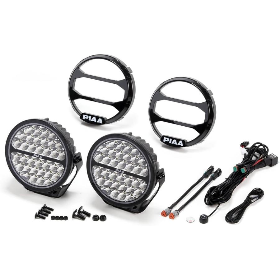 ◾️PIAA◾️LPX590 9インチ LEDランプ PIAA 後付けランプ LPX590シリーズ ドライビング配光 丸型 2個入