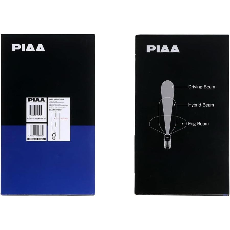 PIAA 後付けランプ LPX590シリーズ ドライビング配光 丸型 2個入