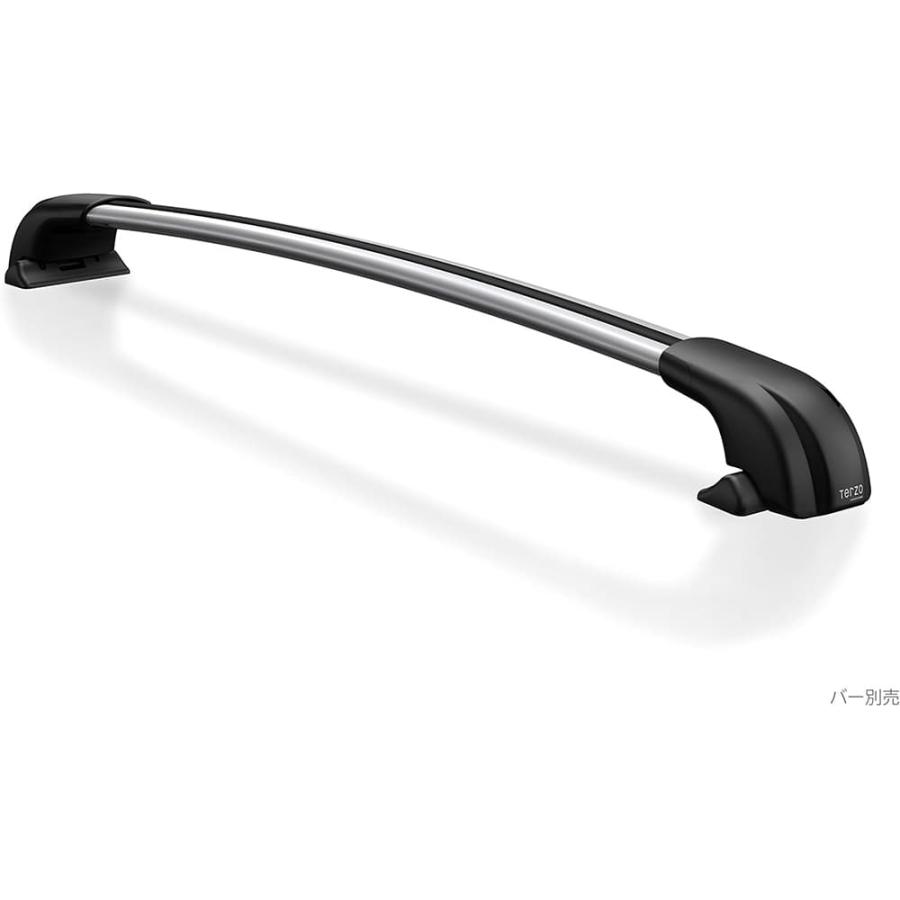 PIAA Terzo エアロバーフットセット ブラック 4個入 EF100A ルーフオン