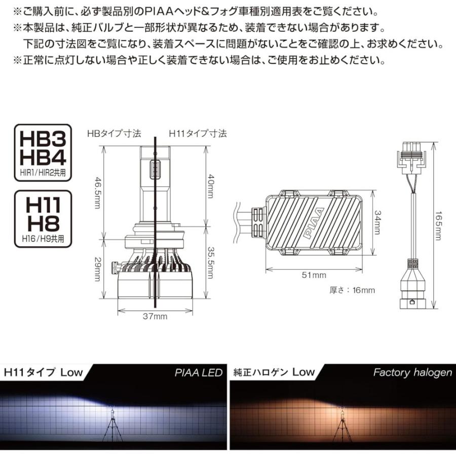 PIAA ヘッド&フォグ用LEDバルブ LEH221 : うさマートYahoo