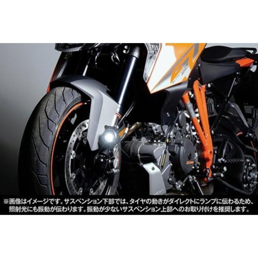 PIAA バイク用フォグランプ 1100P 6000K 径61mm プロジェクター 1個入
