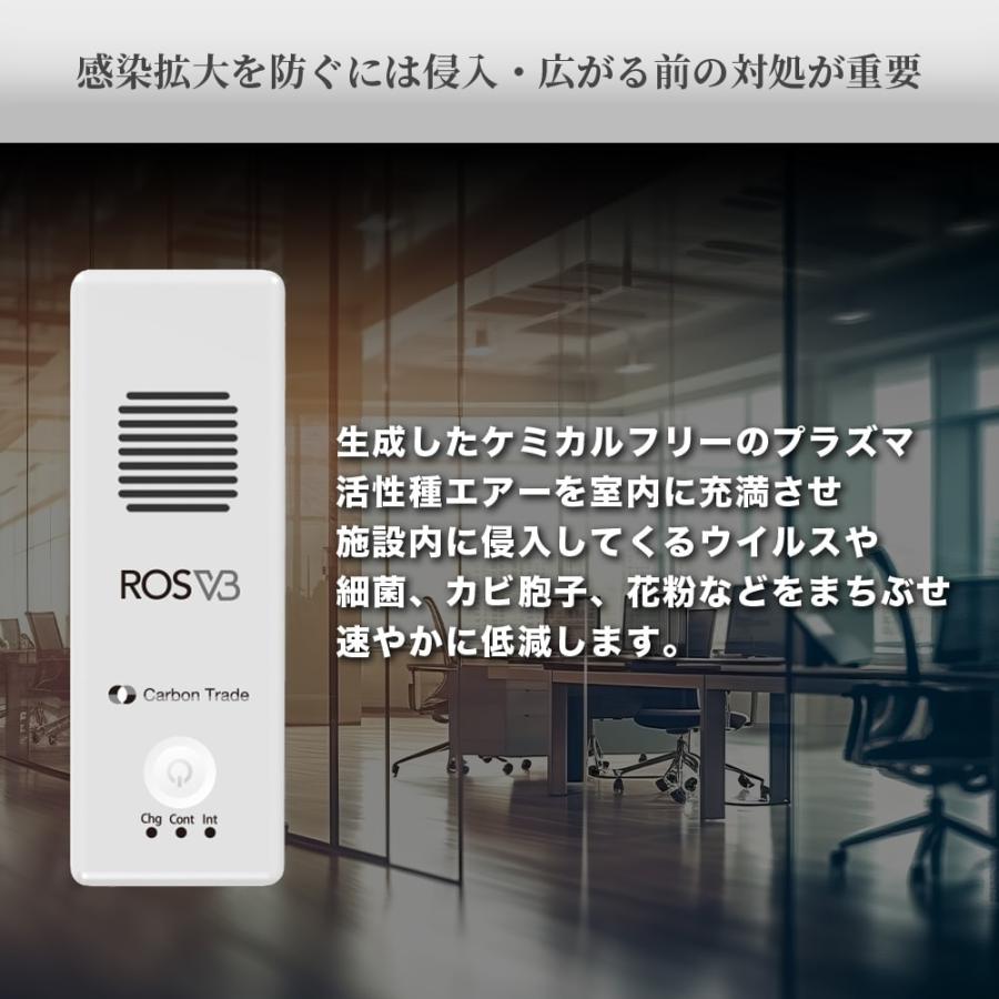 空間除菌機 CHEFER AIR(シェファー・エア) CT-11 ホワイト 空間除菌 除
