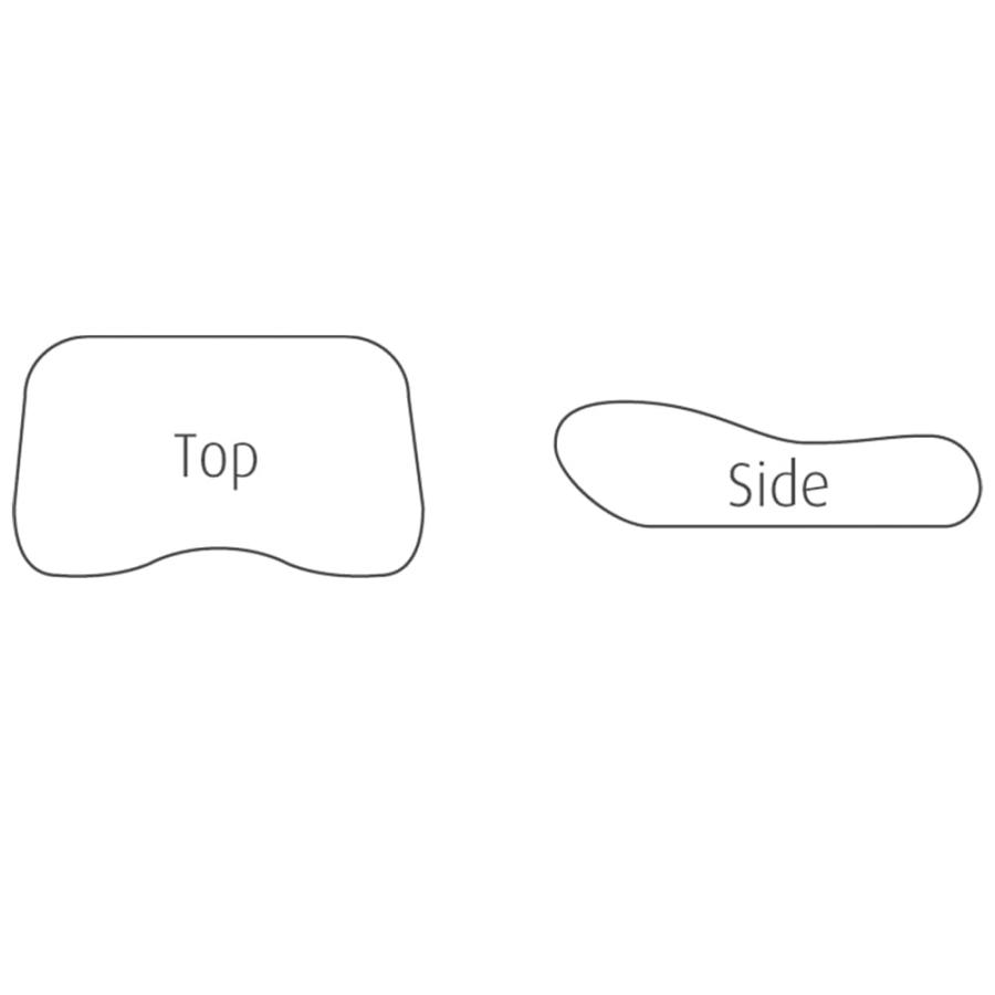 テンピュール（TEMPUR） エルゴ プラスピロー Sサイズ枕 まくら 横向き