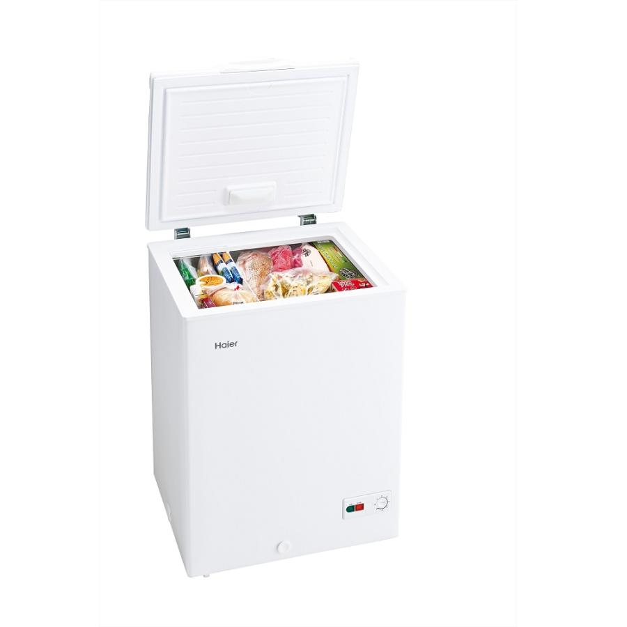 JF-HSC14A(W) ホワイト 142L 冷凍庫 ハイアール(Haier) 配送のみ/設置取付無し】ハイアール 上開き冷凍庫 直冷式 ホワイト JF