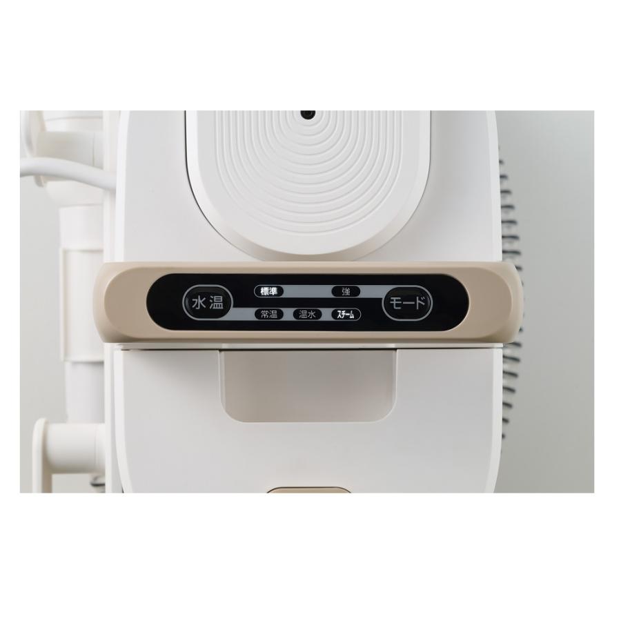 ハイアール 布製品水洗い掃除機 スチーム式 ホワイト JC-RPS1A 掃除機
