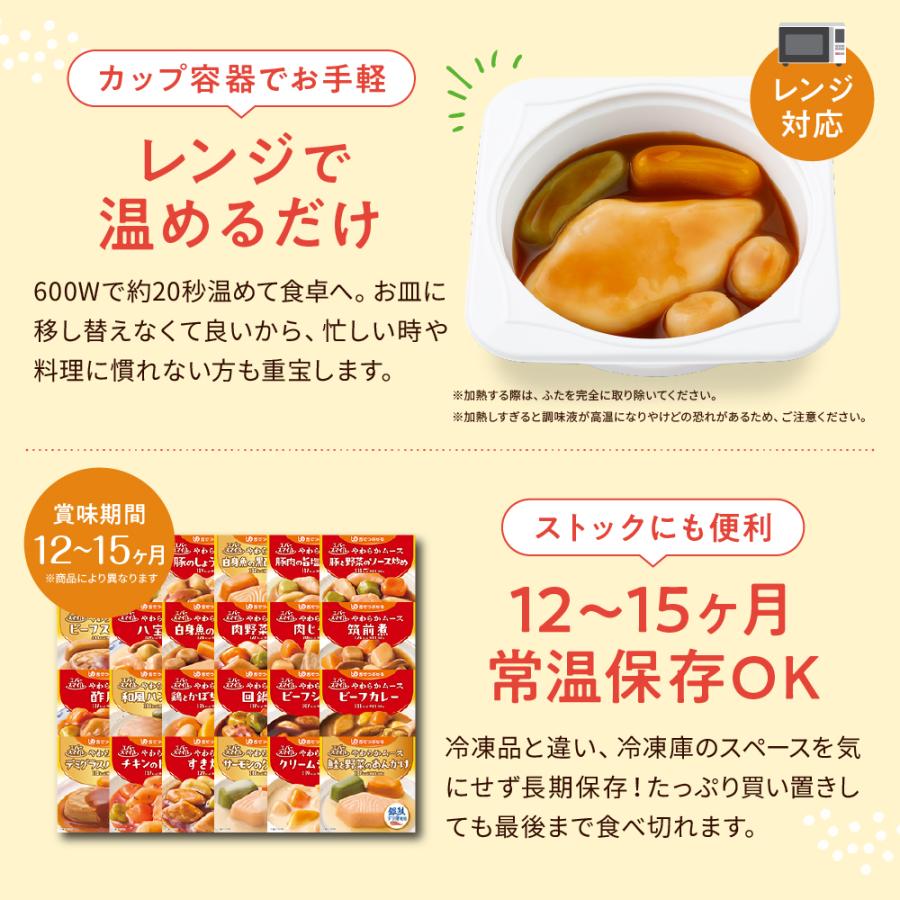 大和製罐 エバースマイル ムース食主菜全種24種アソートセット 【2