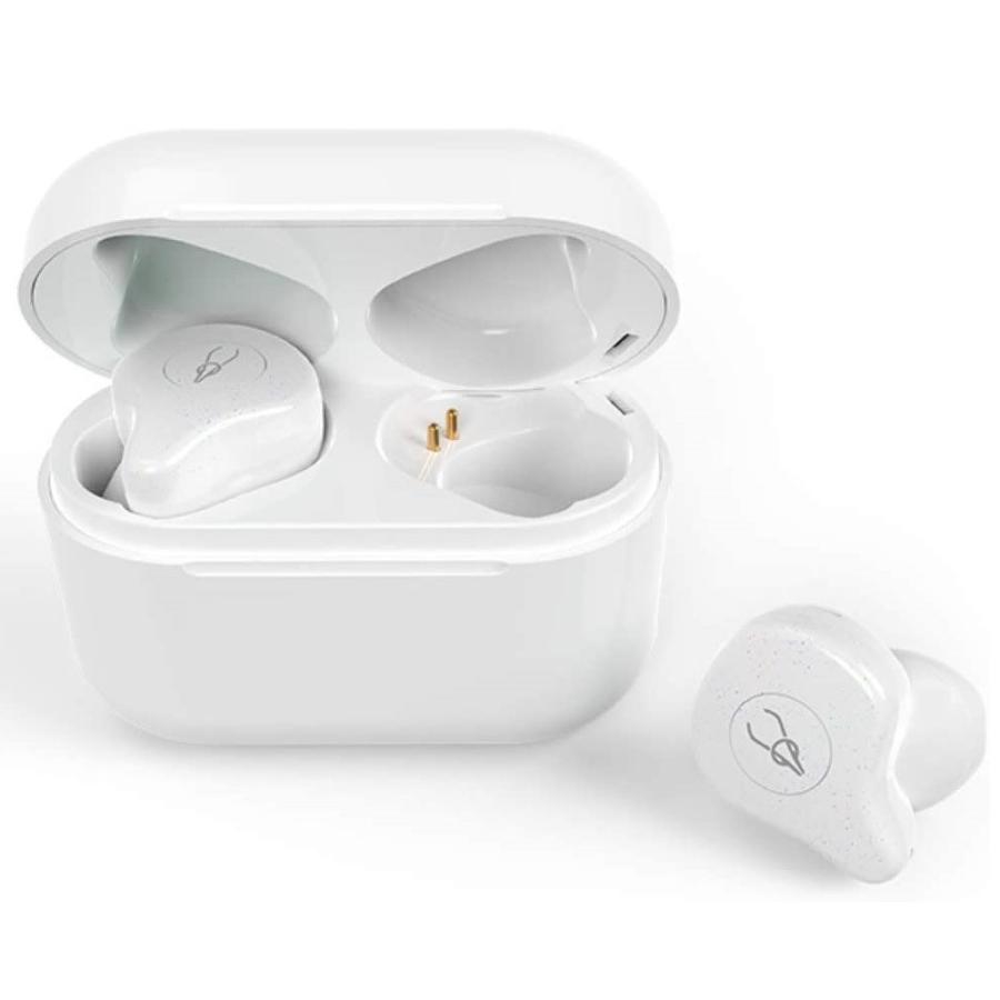 SABBAT ワイヤレスイヤホン ホワイト Bluetooth ワイヤレス イヤホン 防水 インナーイヤー 高音質イヤホン