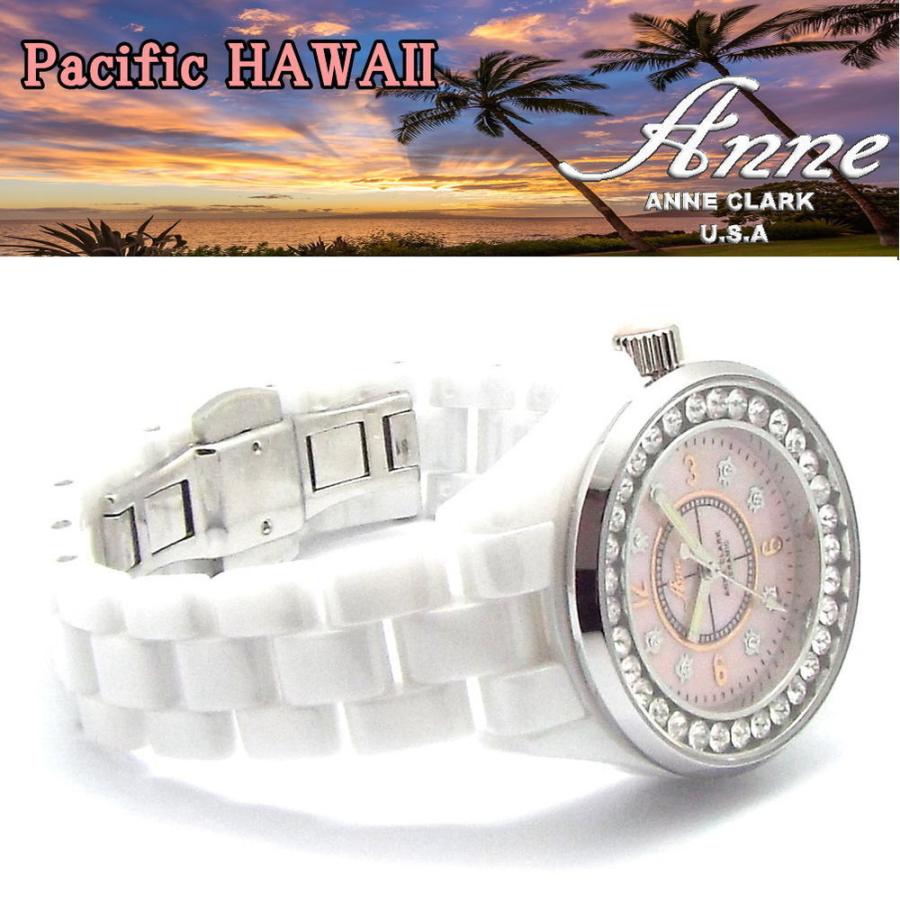 天然シェル サファイア セラミック スワロフスキー 腕時計 マーク