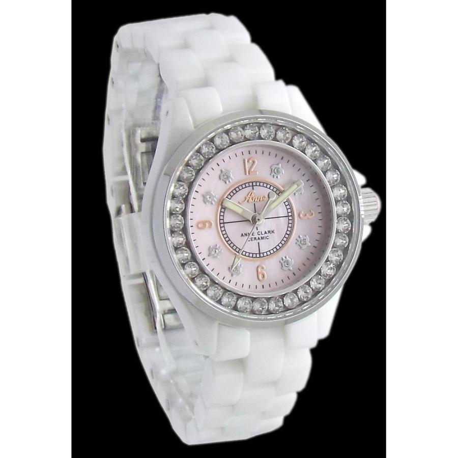 天然シェル サファイア セラミック スワロフスキー 腕時計 マーク