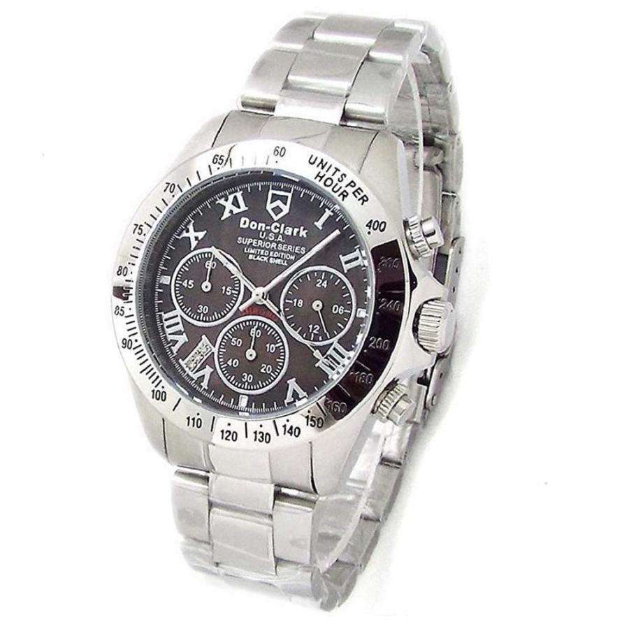 アメリカ製ドンクラーク、クロノグラフ Amazon | 限定モデル ペアウォッチ ［ダンクラーク］Don Clark メンズ
