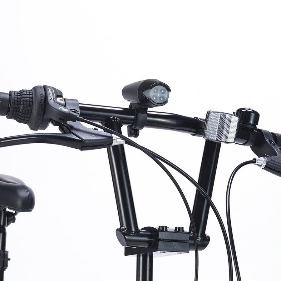 自転車 MYPALLAS 折畳自転車 6段変速 池商 MYPALLAS 折畳セミファット20・6段ギア・リアサス MF-208 MYPALLAS 池商