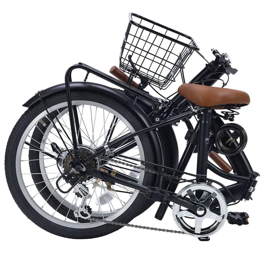 池商 折畳自転車20インチ 6段ギア オールインワン MF209 自転車 じてん