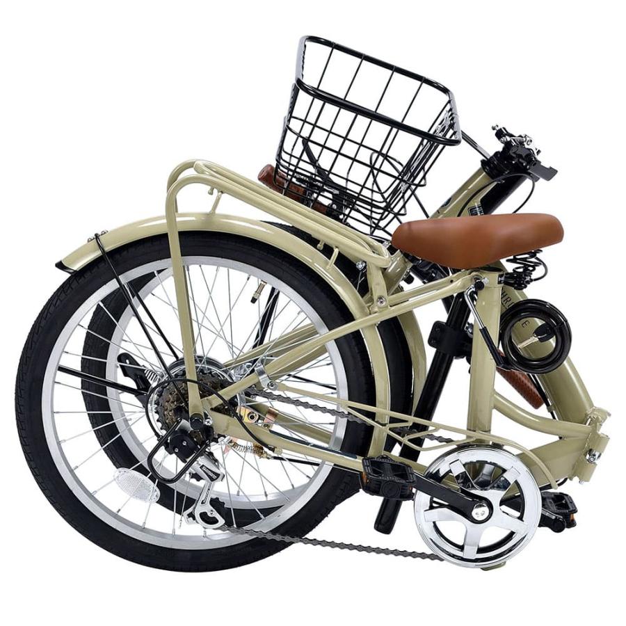 池商 折畳自転車20インチ 6段ギア オールインワン MF209 自転車 じてん