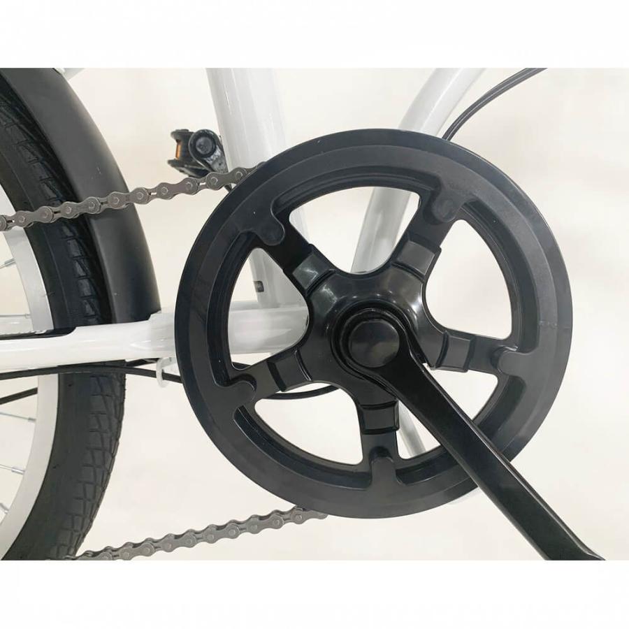 Glowing 折畳自転車20・6段ギア オールインワン CL201 マットブラック