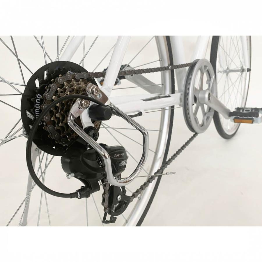 Glowing クロスバイク700C・7段ギア CL701 マットブラック