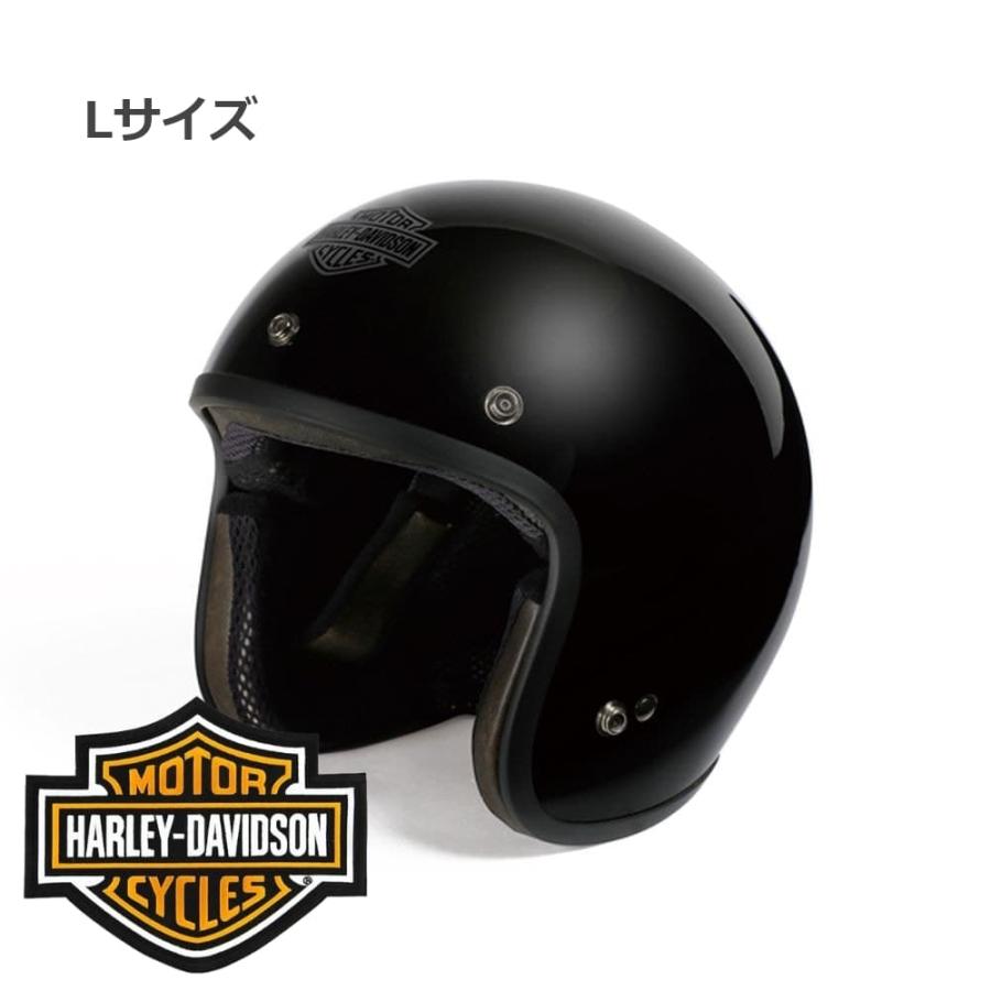 ハーレーダビッドソン Harley-Davidson純正ヘルメット 黒 サイズL