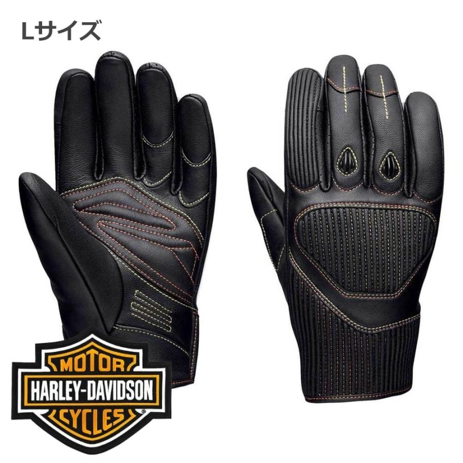 ハーレーダビッドソン 純正 メンズ ワットレザーフルフィンガー