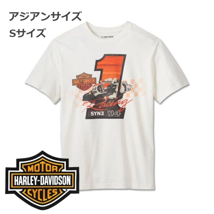 ハーレーダビッドソン 純正 メンズ HD #1 レーサーTシャツ