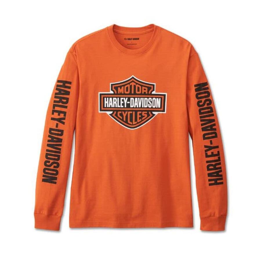ハーレーダビッドソン 純正 メンズ バー&シールドロングスリーブT