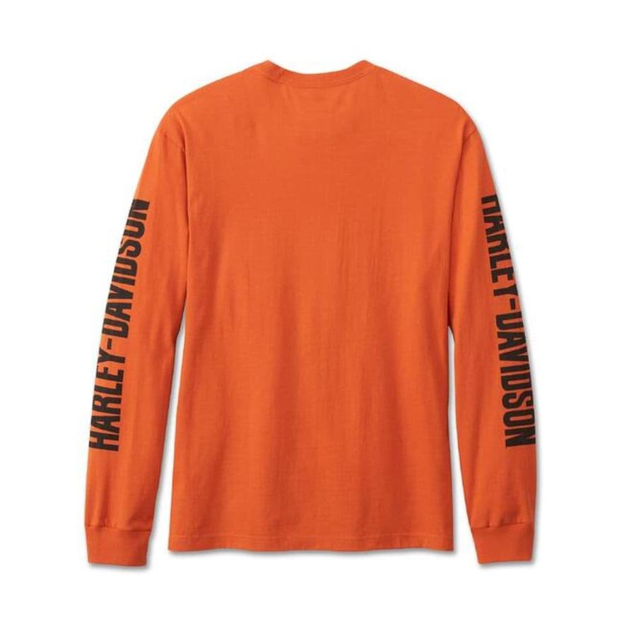 ハーレーダビッドソン 純正 メンズ バー&シールドロングスリーブT