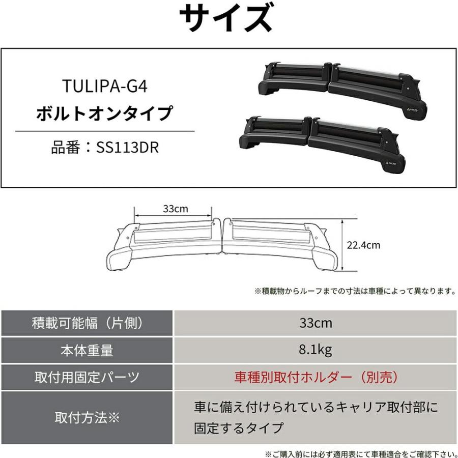 スキーキャリア　配達無料 スキー/スノーボードキャリア FatCat EVO 4 ファットキャットEVO 4