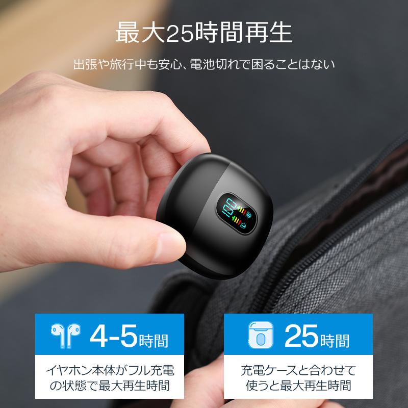 【現品限り‼️】勉強 ワイヤレスイヤホン Bluetooth CVC ノイズ CVCノイズキャンセリング機能付きのカナル型ワイヤレスイヤホン