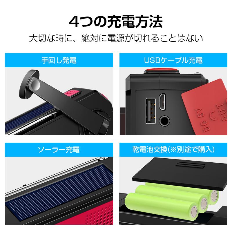 防災ラジオ 多機能 YIHAI ポータブルラジオ AM/FMラジオ ワイド 防災ラジオ 多機能 YIHAI ポータブルラジオ AM/FMラジオ ワイド