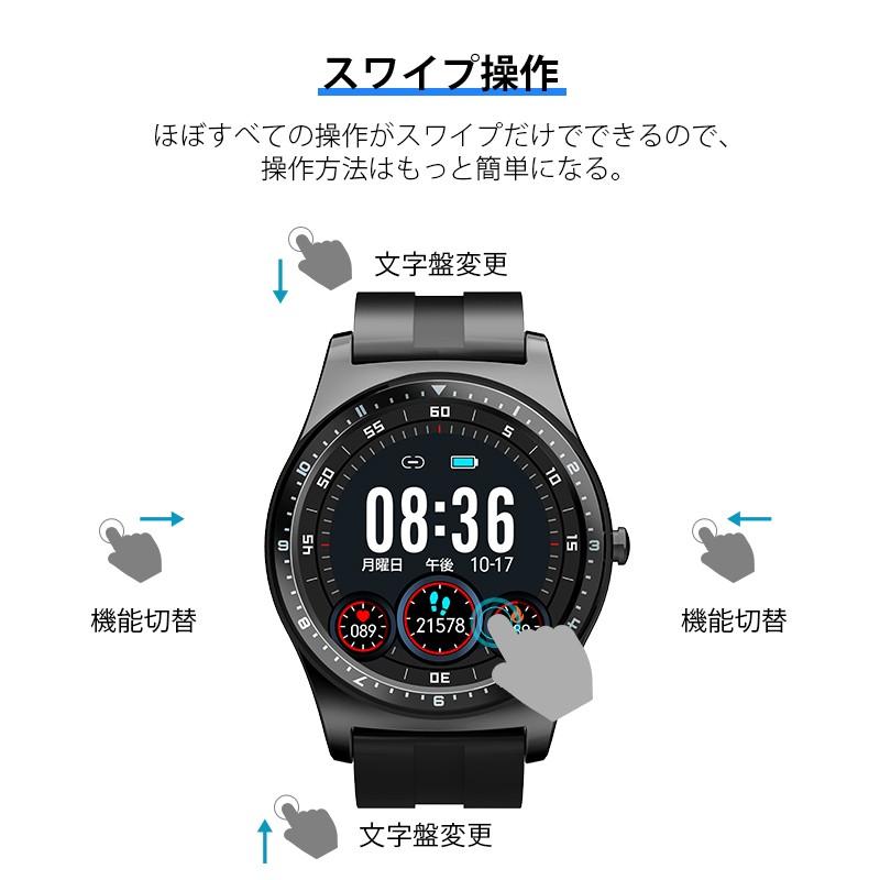 敬老の日 スマートウォッチ Bluetooth 5 0 1 3インチ大画面 Ip67防水 Line対応 活動量計 心拍計 歩数計 スポーツ 着信通知 睡眠記録 腕時計 B1f10csh Usamdirect 通販 Yahoo ショッピング