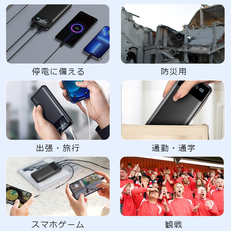 モバイルバッテリー 大容量 軽量 40000mAh 急速充電 2台同時充電 モバイルバッテリー 大容量 軽量 40000mAh 急速充電 2台同時充電