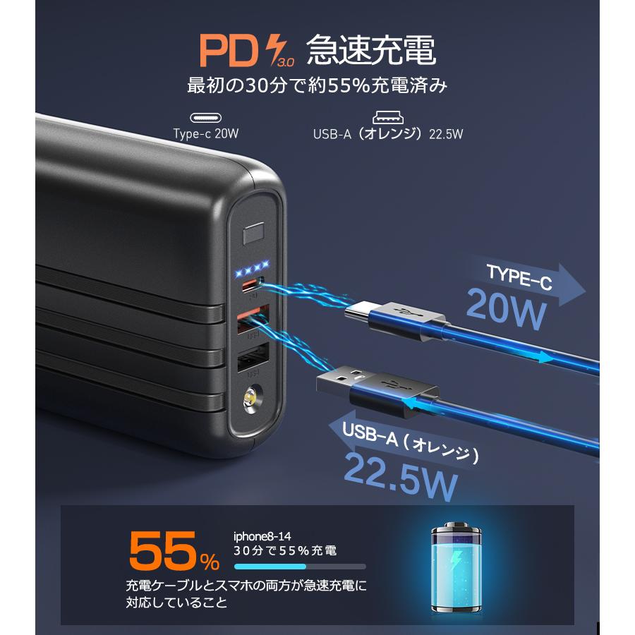 KYOKA モバイルバッテリー 軽量 大容量 15000mAh AC式充電器 KYOKA モバイルバッテリー 軽量 大容量 15000mAh AC式充電器