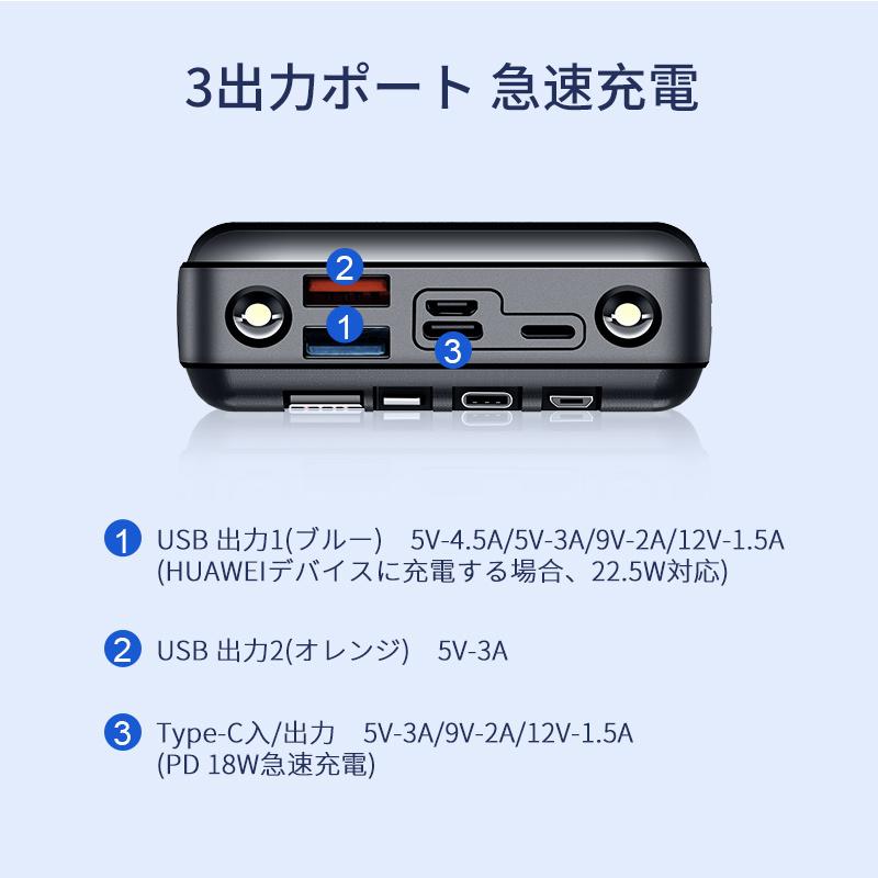 モバイルバッテリー 大容量 40800mAh PD3.0 急速充電 18W 6台同時充電 ケーブル4本内蔵 SCP22.5W急速充電 スマホ充電器 4.5A 3A 防災グッズ :P1V22JM:Usamdirect - 通販 - Yahoo!ショッピング モバイルバッテリー 大容量 40800mAh PD3.0 急速充電 18W 6台同時充電 ケーブル4本内蔵 SCP22.5W急速充電 スマホ充電器 4.5A 3A 防災グッズ :P1V22JM:Usamdirect - 通販 - Yahoo!ショッピング