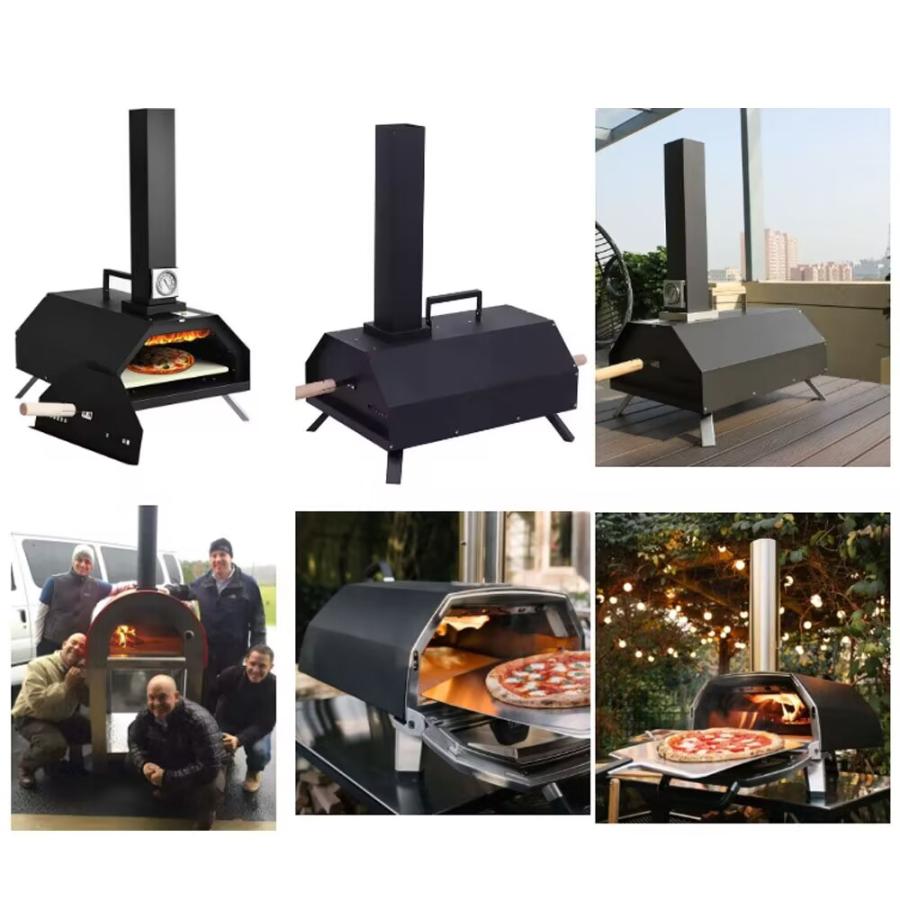 ピザ窯 ポータブル ピザオーブン マルチクッキングオーブン BBQ キャンプ アウトドア 家庭用 Pizza oven ピザ釜 ピザカッター