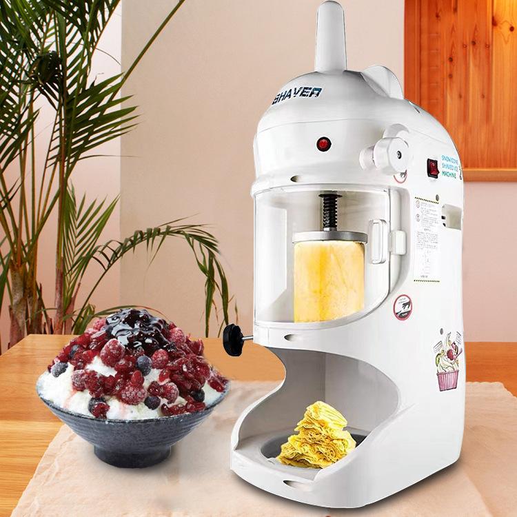 電動かき氷機 業務用 ふわふわ台湾風かき氷 250W 1420rpm 氷のきめ細かさ調整可能 |  | 07