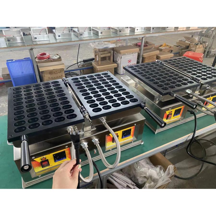 ベビーカステラ　ストリートフード 商業用 ケーキメーカー デジタルディスプレイ付き　ベビーカステラメーカー ワッフルメーカー 110V |  | 04