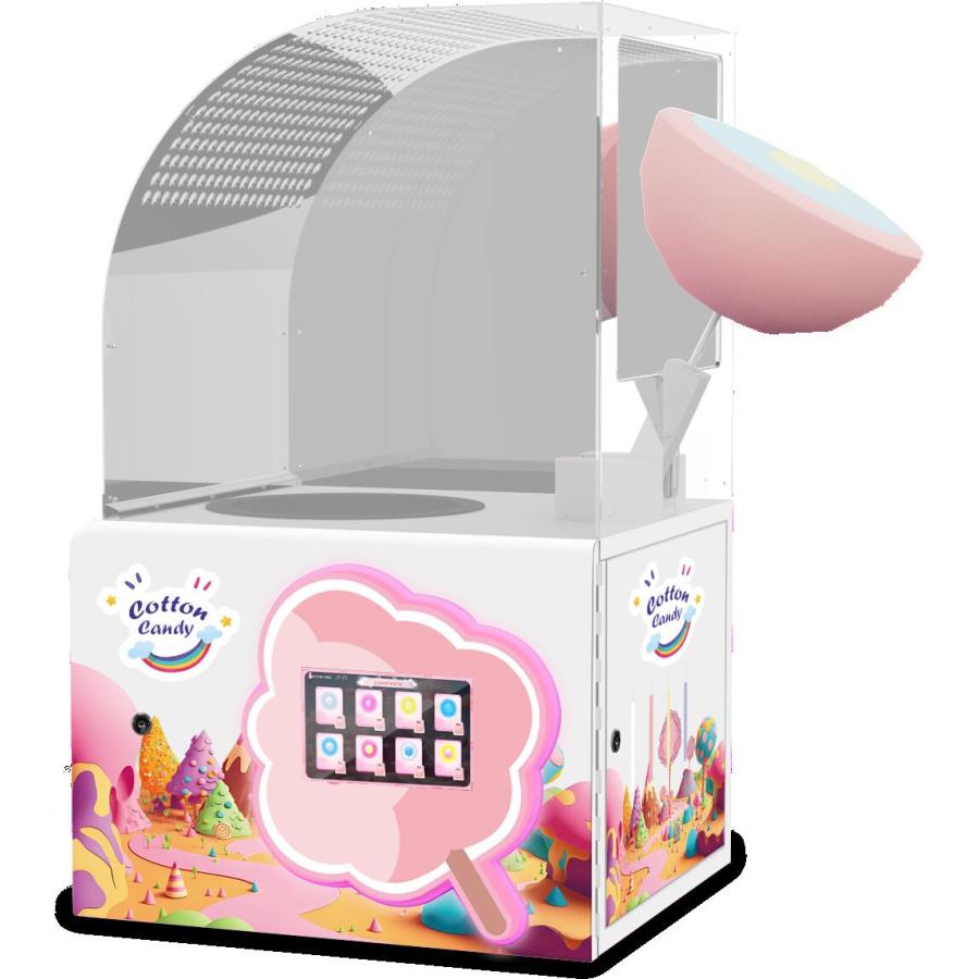 卓上型 わたがし機 業務用 わたあめ 綿菓子全自動 わたあめ自販機 お祭り 縁日 屋台 イベント パーティー ホテル 遊園地 レジャー施設 KL-303 | 