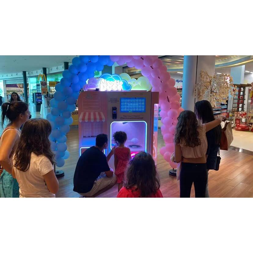 卓上型 わたがし機 業務用 わたあめ 綿菓子全自動 わたあめ自販機 お祭り 縁日 屋台 イベント パーティー ホテル 遊園地 レジャー施設 KL-303 |  | 03