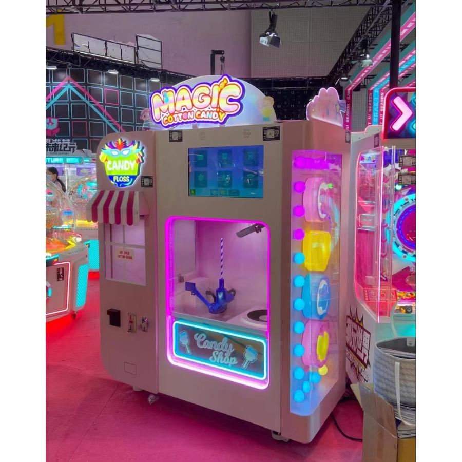 業務用 わたあめ 綿菓子全自動 わたあめ自販機 お祭り 縁日 屋台 イベント パーティー ホテル 遊園地 レジャー施設 KL-911 |  | 01