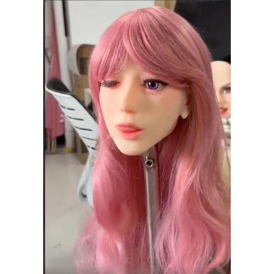 TPEリアルドール カスタムドール マネキンヘッド M16 等身大 ヘアアレンジ練習用 G04_1