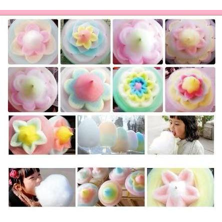 業務用 わたがし機綿菓子機 綿菓子製造機 わたあめ機 わたがし機 ザラメ 飴玉２色展開　（ピンク　ブルー選択可） |  | 05