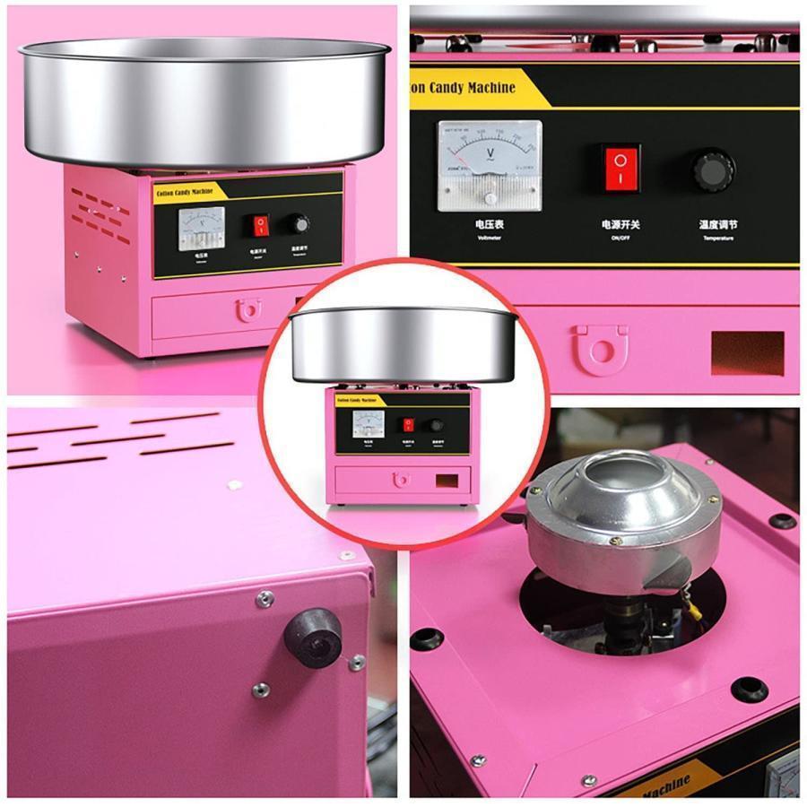 業務用 わたがし機綿菓子機 綿菓子製造機 わたあめ機 わたがし機 ザラメ 飴玉２色展開　（ピンク　ブルー選択可） |  | 04