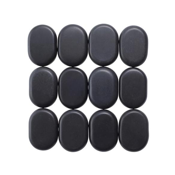 玄武岩ホットストーン6.5×4.5cm 中型サイズ | 