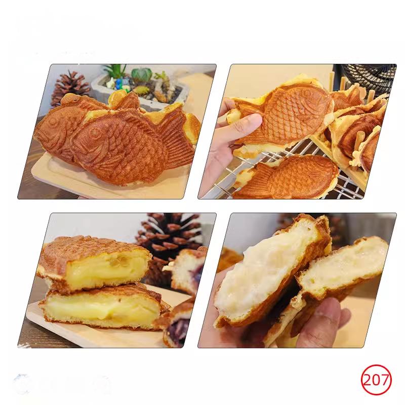 業務用 電気式 たい焼き機  両面焼き 鉄板 6個 鯛焼き 温調式 たい焼き器 たい焼きメーカー |  | 04