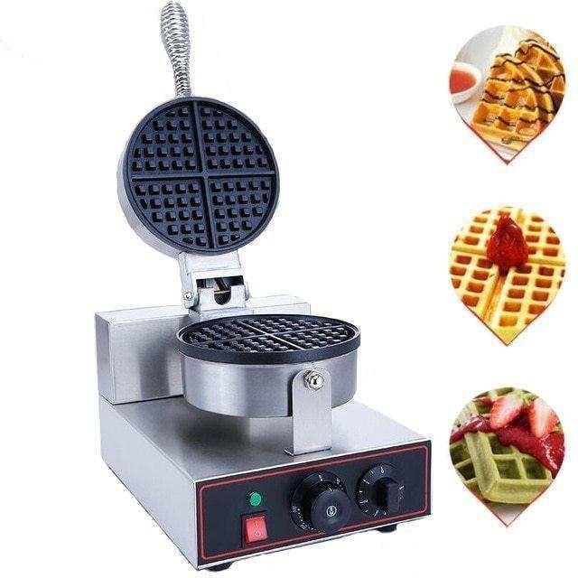 業務用マフィンメーカー ワッフルメーカー 回転ワッフル機焦げ付き防止レストランベーカリースナックバー家庭用180度回転 | 