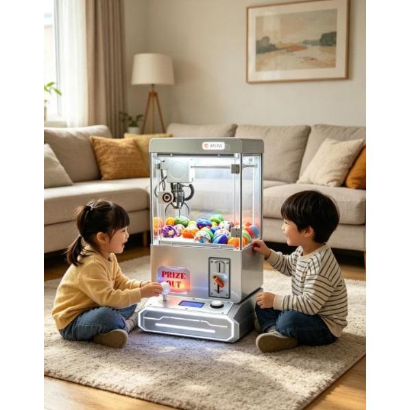 新小型クレーンゲーム3本爪 小型 クレーンゲーム機 おもちゃ ガヂャゲッツ30 |  | 03