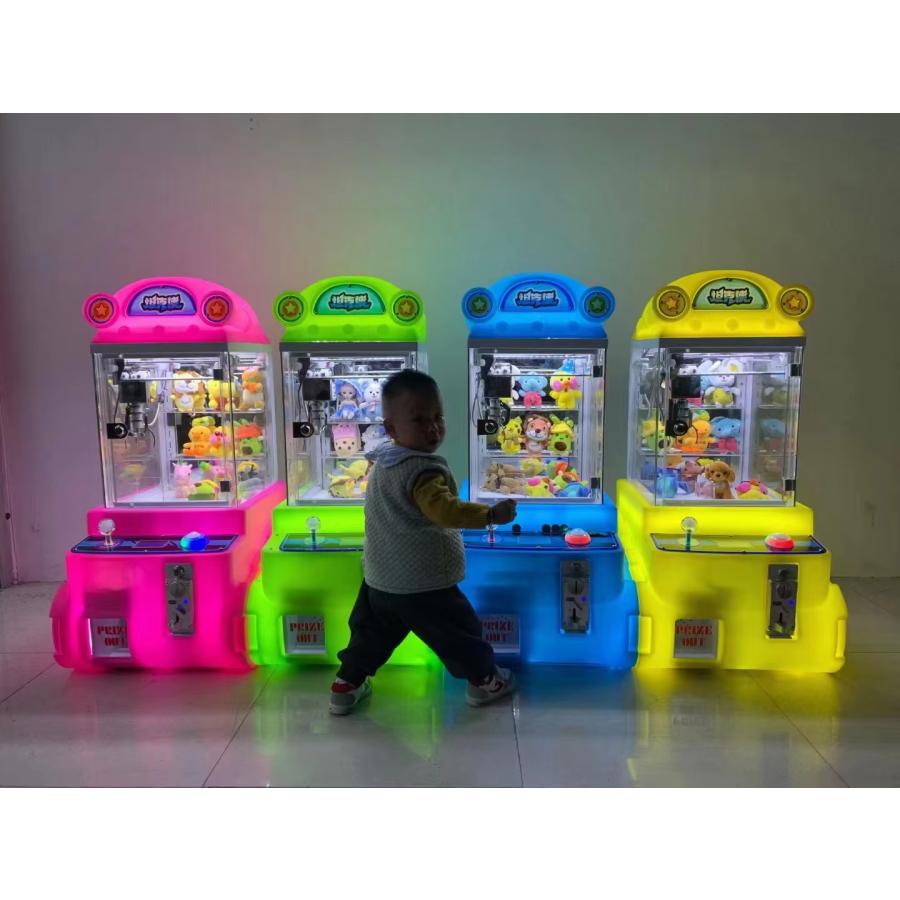 戦車フォルムの小型クレーンゲーム機クレーンゲーム機3本爪 小型 